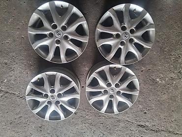 aqua disk: Hyundai orijinal yüngül lehimli disklər – 4 ədəd komplekt - — 4