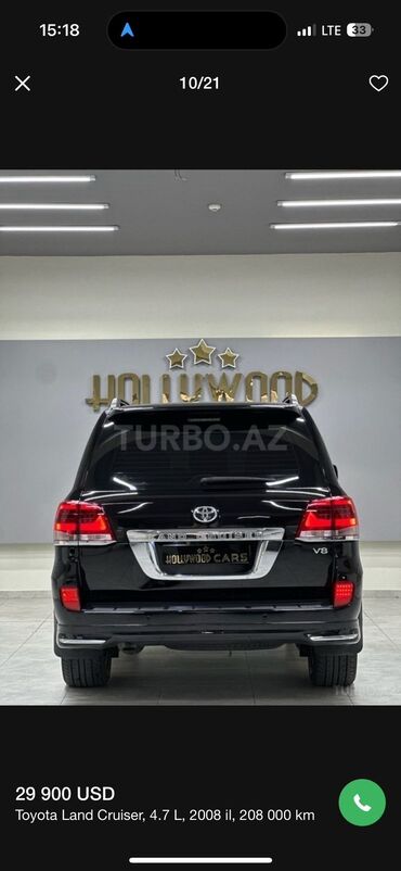 Toyota: Toyota Land Cruiser: 4.7 l | 2009 il Ofrouder/SUV
