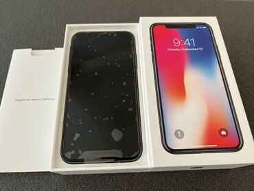 Iphone X Plus | 128 GB | Space Gray Καινούργιο | Guarantee, Face ID, With documents
