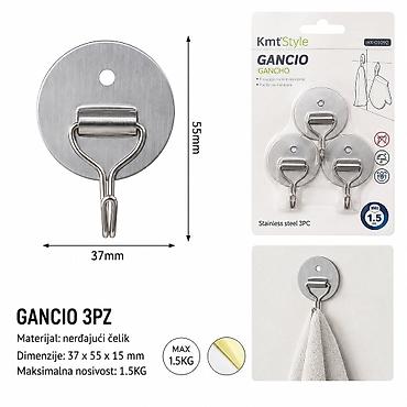 KMT Inox krug (3 kom) – Kmt Style Praktični samolepljivi