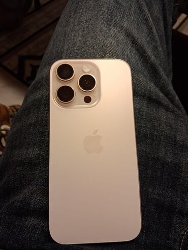 aspiratör ikinci el: IPhone 16 Pro, 256 GB, Desert Titanium, Face ID