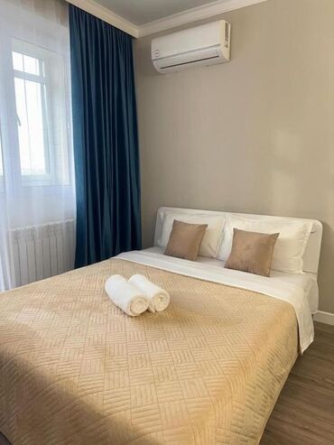 Посуточная аренда квартир: 1 комната, Душевая кабина, Постельное белье, Кондиционер — 6