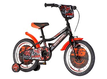 guru supreme: Bicikl kids Visitor Xtreme 16" 9" V-brake, kontra, za visinu 105–125 — 2