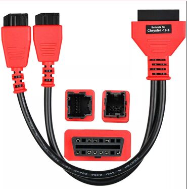 Alati za automobile: OBD2 kabel za FIAT / ALFA 12+8 Bypass adapter Chrysler OBD2 kabel za — 9