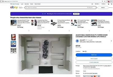 Druga oprema za računare i laptopove: CPU-STAND pokretno postolje za kućište računara - Postolje za — 5