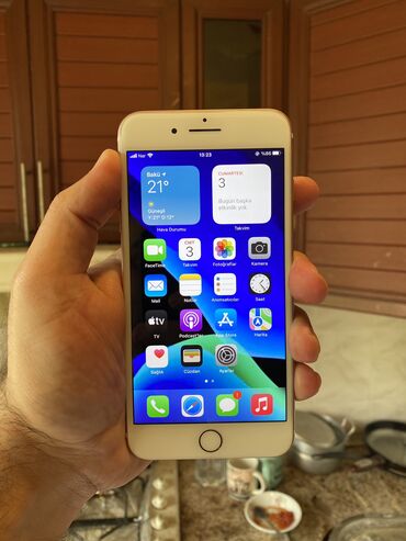 Apple iPhone: IPhone 7 Plus, 128 GB, Rose Gold, Barmaq izi