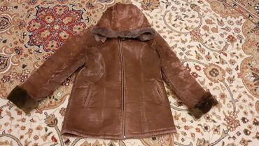 dəri geyim: Женская куртка цвет - Коричневый