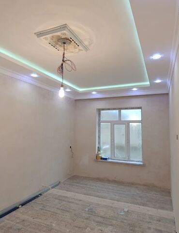 Tavan işləri: Alçıpan tavan və elektrik işləri – dizayn və montaj - İki səviyyəli — 2