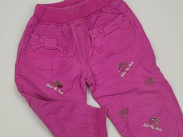 spodnie dresowe dzieciece: Sweatpants, 12-18 months, condition - Good