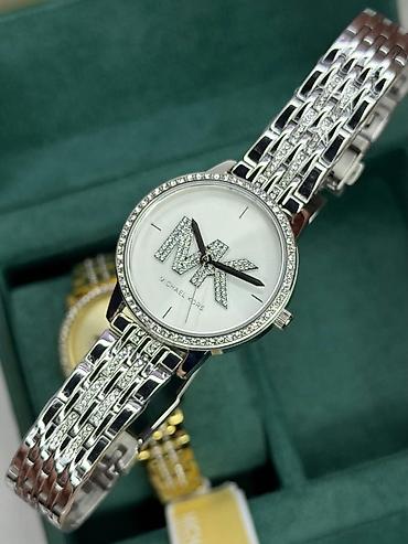 mirvari muncuqlar: Yeni, Qol saatı, Michael Kors, rəng - Gümüşü — 9