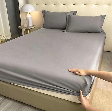 Posteljina: Carašavi s lastežom i dve jastučnice 220x240 bambus pamuk Dve — 7