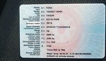 Ford: Ford Transit: 2.2 l | 2014 il 385000 km Mikroavtobus — 14