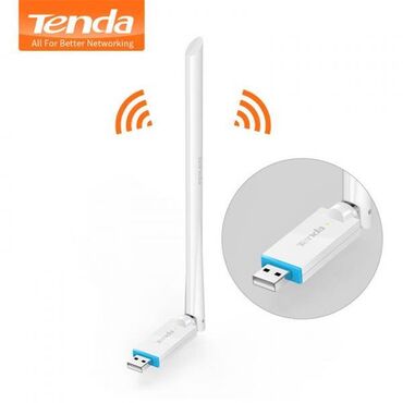 Модемы и сетевое оборудование: Wi-Fi адаптер Tenda U2 Описание Wi-Fi адаптер Tenda U2 с одной
