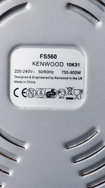 kenwood: Kenwood FS560 buxarlı bişirici - Güc: 755–900 W, 220–240 V, 50/60 Hz — 3