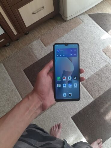 Infinix: Redmi 12C, 128 GB, rəng - Qara, İki sim kartlı, Sensor, Barmaq izi