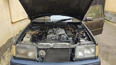 w124 radiator: Mercedes-Benz E-Class W124 sedan - Kuzov: 4 qapılı sedan, tünd boz — 10