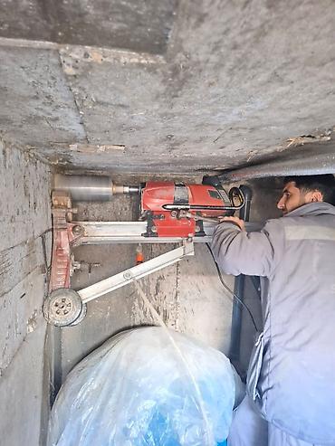 Beton işləri: Beton kəsimi və almazla deşmə xidməti - Beton, daş, kərpic və — 2