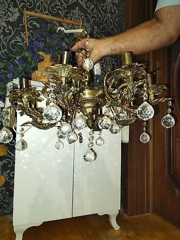 Çılçıraq, 8 lampa, Metal