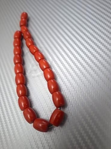 Təsbehlər: Məhsul: Mərcan təsbeh - Material: Mərcan (qırmızı) - Rəng: Parlaq — 7