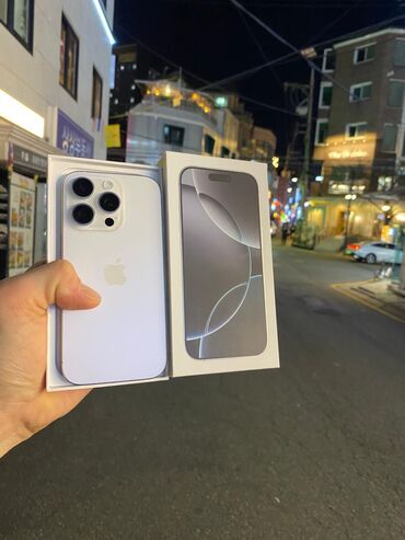Apple iPhone: IPhone 16 Pro, Б/у, 128 ГБ, White Titanium, Кабель, Коробка, 100 % — 4