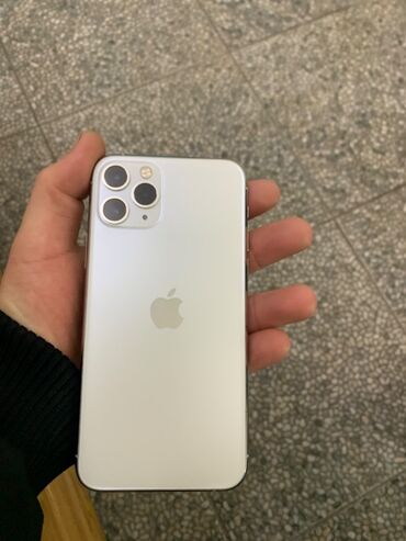 хвох сериес с: IPhone 11 Pro, Б/у, 256 ГБ, Белый, Чехол, 81 %