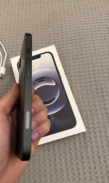 iphone 6 yeni: IPhone 16e, 128 GB, Qara — 5