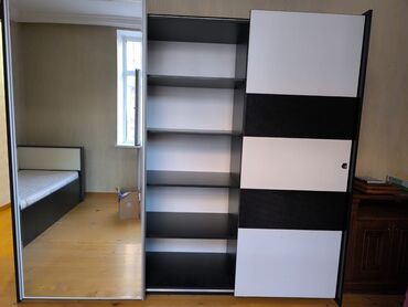 Oğlan və qız üçün, Yeni, 2 qapılı, Açılan, Düz dolab
