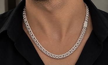 Бижутерия: 925 əyarlı gümüş boyunbağı - RAMZES 80 qr - Material: 925 sterling — 1