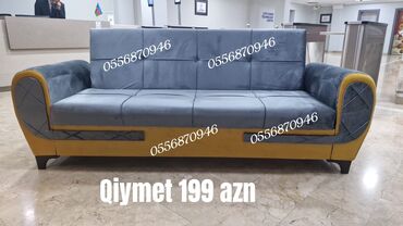 купить недорогой диван: Divan, Qonaq otağı üçün, Parça, Bazalı, Açılan, Kitab