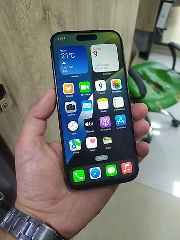 ayfon zəngi: IPhone 16 Pro Max, 256 GB, Qara — 3