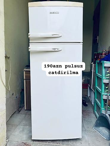 Beko iki qapılı soyuducu - Üstdə dondurucu bölmə, altda əsas soyutma