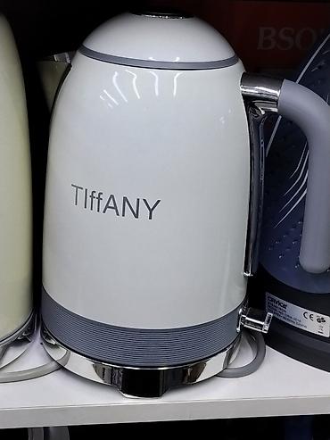 Электрический чайник TIFFANY - Современный корпус в бело‑серой гамме