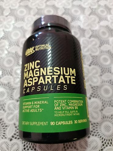 Optimum Nutrition Zinc Magnesium Aspartate kapsulları Məhsul