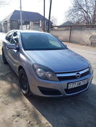 Opel: Opel Astra H hatchback - Kuzov: 5 qapılı hatchback, gümüşü rəng - — 8