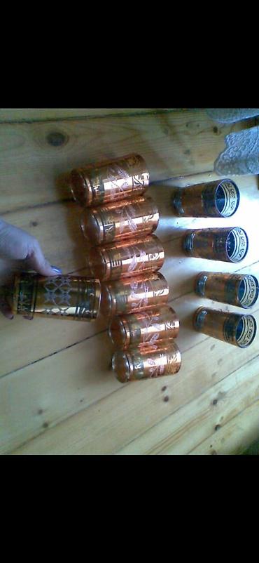 vesiqe qablari: Stəkanlar, Şüşə, 200 ml, Türkiyə — 1