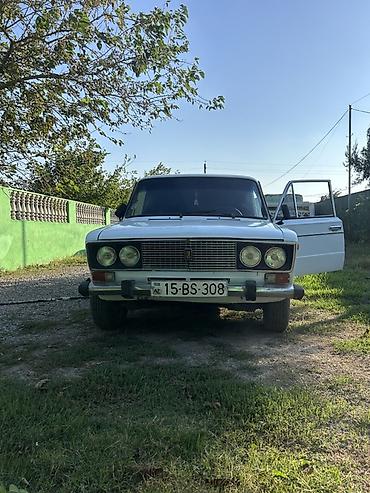 ВАЗ (ЛАДА): VAZ 2106 sedan, ağ rəng. Klassik kuzov dizaynı, xrom dekor elementləri — 1
