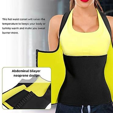 жилет с весом: Жилет для похудения Sauna Sweat Neoprene Vest + Tightness Эффективное — 4
