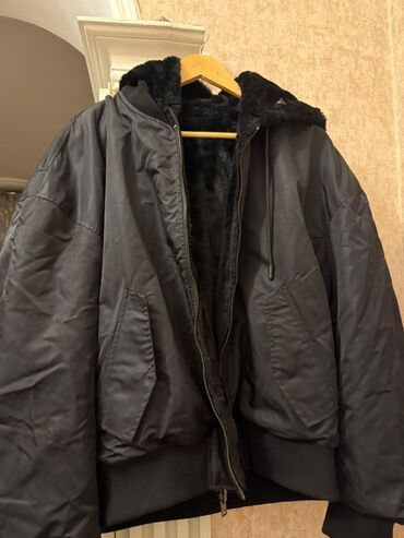женские зимние кожаные куртки: Kurtka, Bomber, Qış, Zara, M