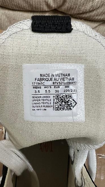 converse all star: Кроссовки, 36, Converse, Новый — 2
