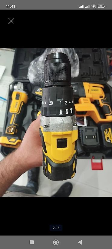 dewalt drel: DEWALT akkumulayatorlu alətlər dəsti – professional və ev işləri üçün — 2
