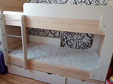 beyoglu mebel: Oğlan və qız üçün, İşlənmiş, Çarpayı, Matras ilə, Siyirməli, Taxta — 1