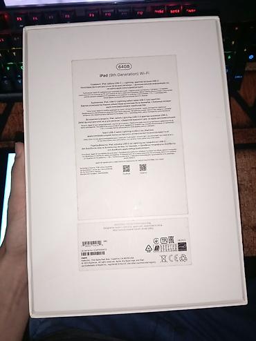 lenovo planşet qiymetleri: Apple iPad (Qrafit/Space Gray) ipad 9 gen 64 gb şəkildə göründüyü kimi — 5