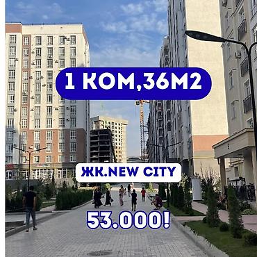 1 комната, 36 м², Асанбай мкр Элитка, 3 этаж, ПСО (под самоотделку)
