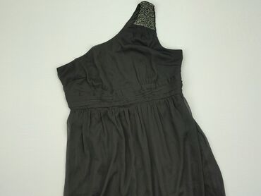 sukienki wieczorowa maxi butelkowa zieleń: Sukienka, XL, stan - Bardzo dobry