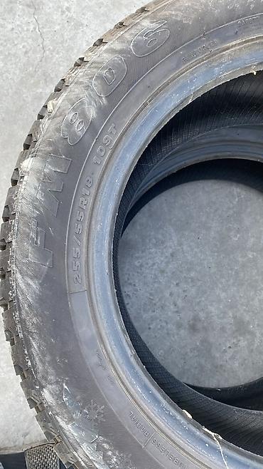 w210 3 2: Продаю зимние шины 2-штуки пара 
255/55R18 прошу 8000с с установкой — 2