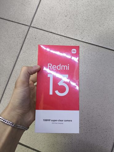 Redmi: Redmi, Redmi 13, Новый, 256 ГБ, цвет - Синий, 2 SIM