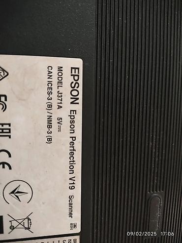 hp printer skaner: Epson Perfection V19 skaner - Model: J371A (Epson Perfection V19) - — 4