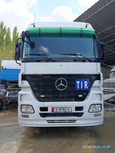 купить палетницу на полуприцеп: Тягач, Mercedes-Benz, 2008 г., Тентованный