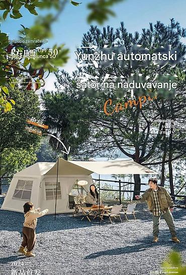 Oprema za kampovanje: Yunzhu automatski šator na naduvavanje – porodični kamping šator sa — 1