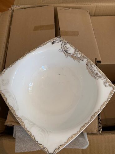 Nahar dəstləri və servizlər: Nahar dəsti, rəng - Ağ, Farfor, Moriage, 12 nəfərlik, Almaniya — 9